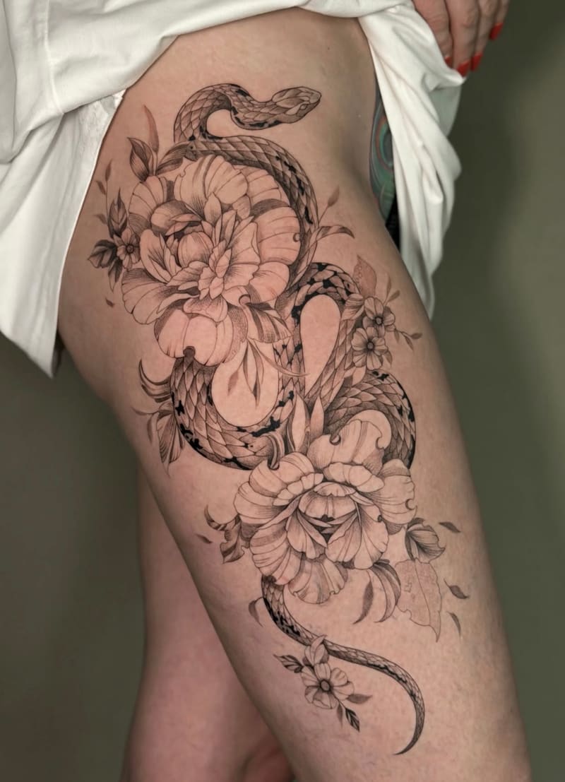 Tätowierung aus dem Studio Tattoo Pikasso in Nürnberg — Arbeit 3