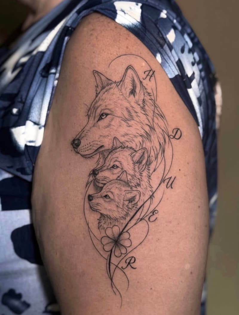 Tätowierung aus dem Studio Tattoo Pikasso in Nürnberg — Arbeit 23