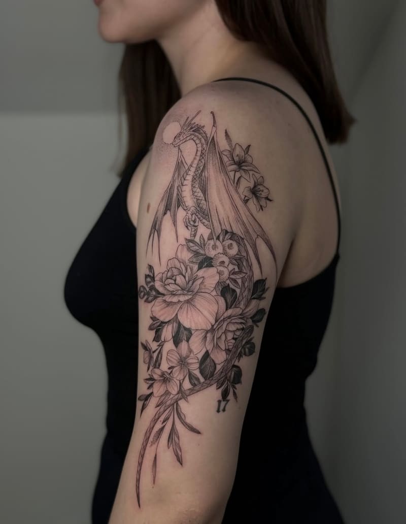 Tätowierung aus dem Studio Tattoo Pikasso in Nürnberg — Arbeit 3