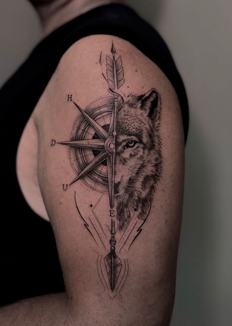 Tätowierung aus dem Studio Tattoo Pikasso in Nürnberg — Arbeit 20